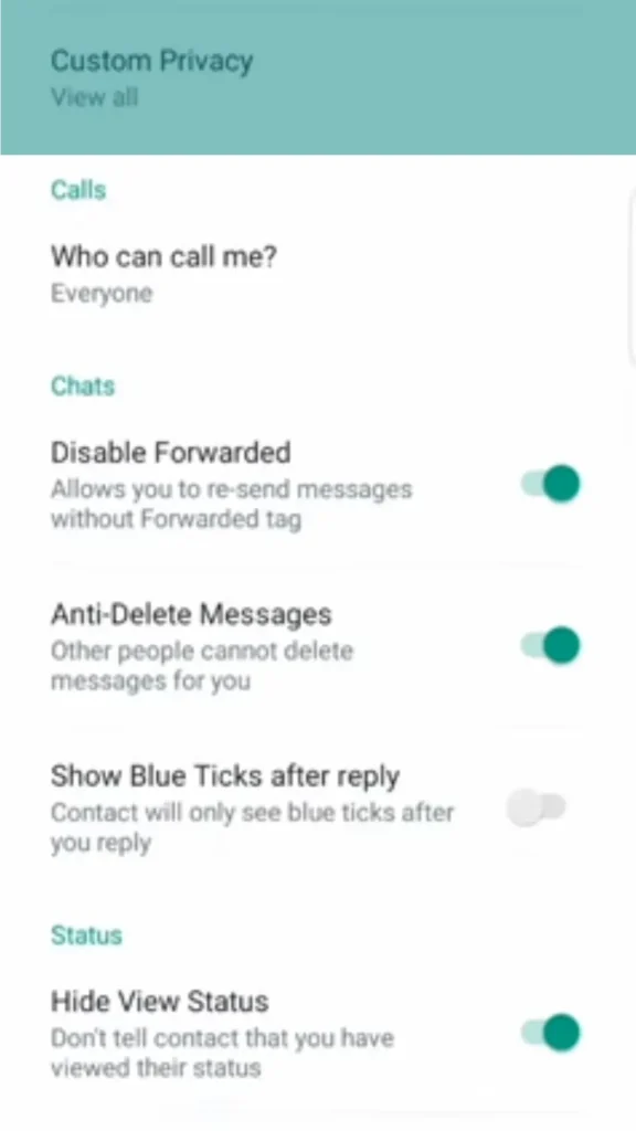 GB WhatsApp APK Download Latest Version 2026 5 Enhanced Privacy Options